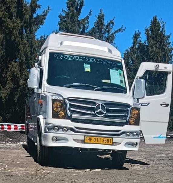 Travel With Sharma traveller on Himachal Pradesh mountain road - safe group travel